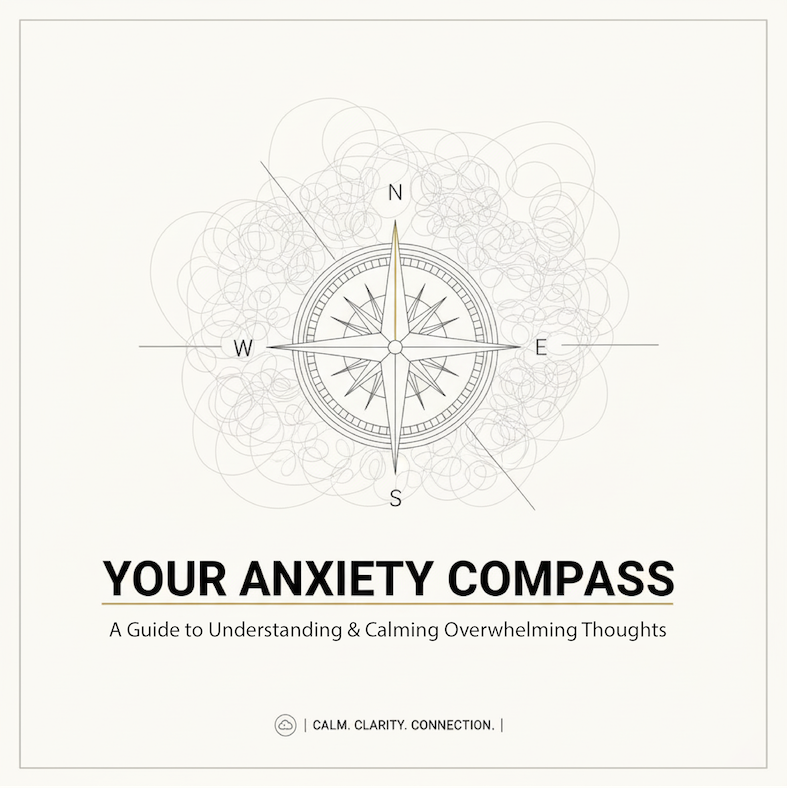 Your Anxiety Compass: A Guide to Understanding & Calming Overwhelming Thoughts
