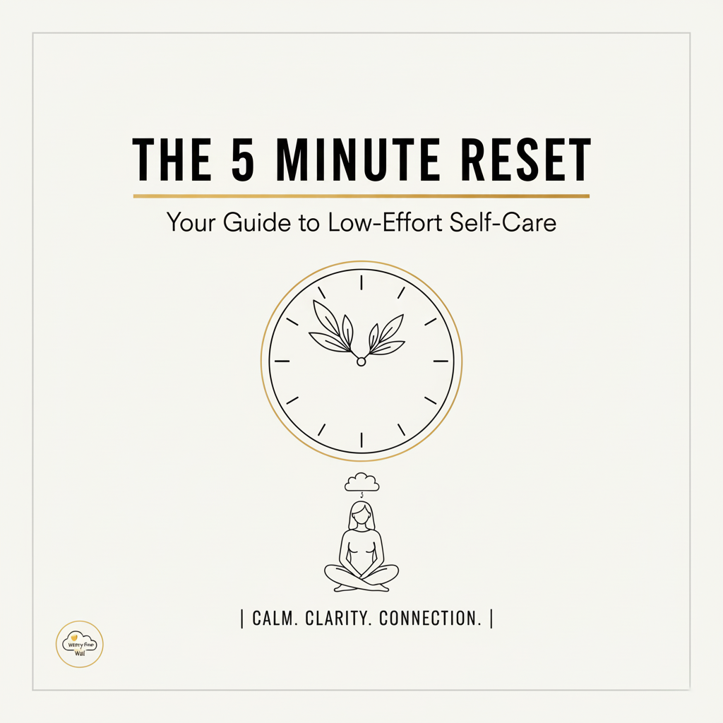 The 5-Minute Reset: Your Guide to Low-Effort Self-Care