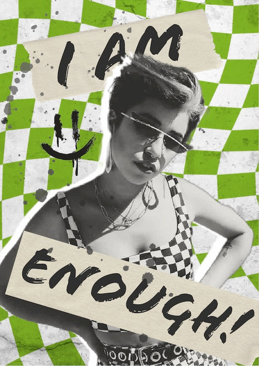 I am Enough - A3 Digital Download Poster